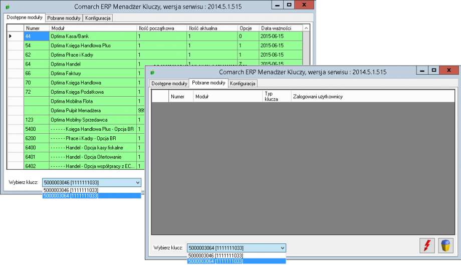 Instrukcja Comarch ERP Menadżer Kluczy Baza Wiedzy programu Comarch