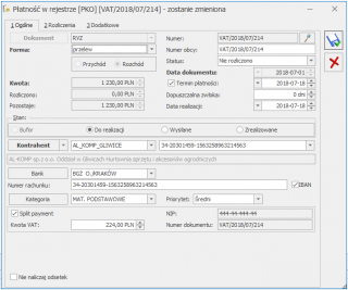 Formularz zdarzenia – Baza Wiedzy Comarch ERP Altum HR