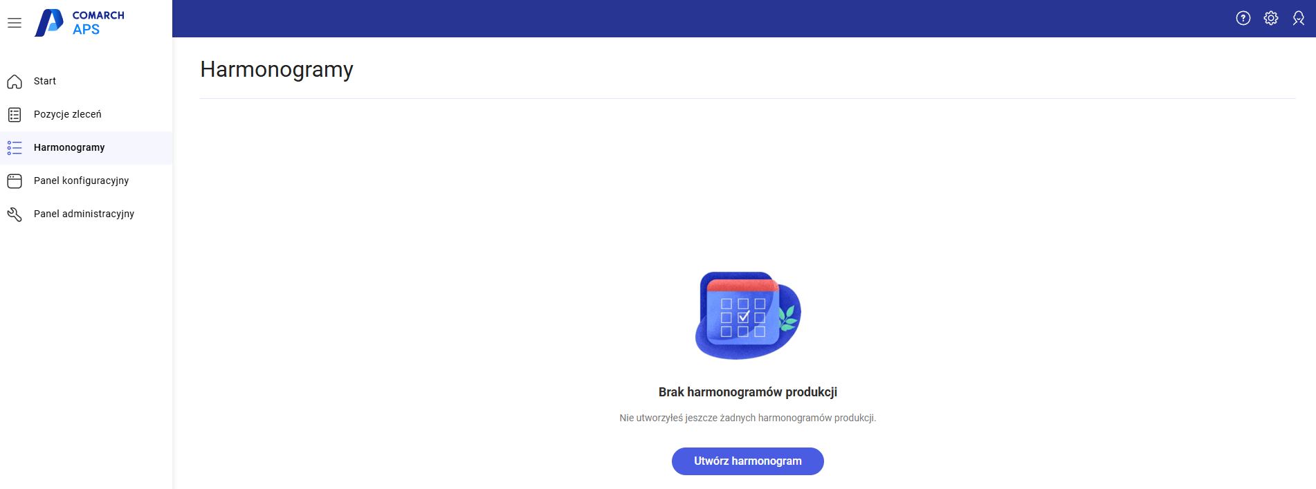 Lista Harmonogramy