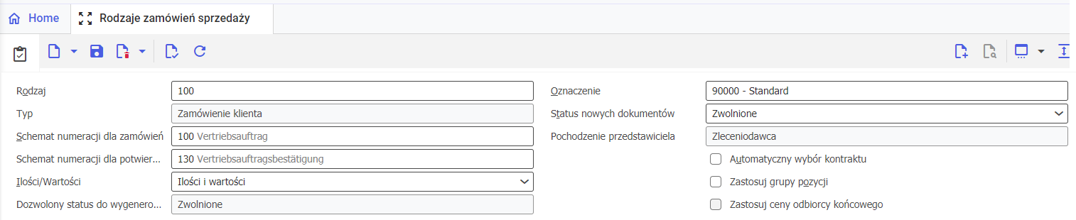 Rodzaje Zamówień Sprzedaży Baza Wiedzy Comarch Erp Enterprise 63 8816