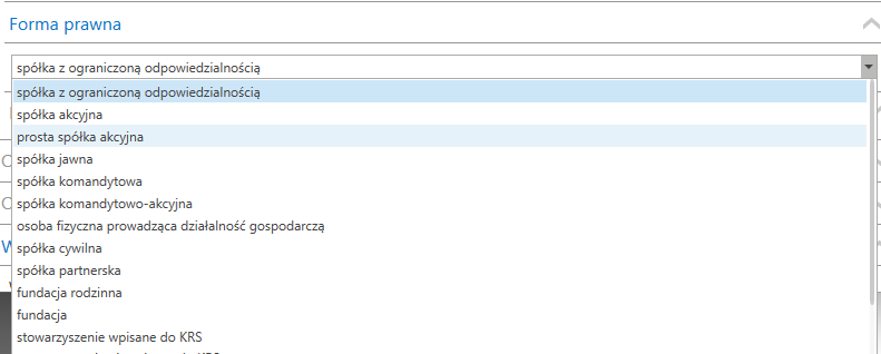 Wybór formy prawnej