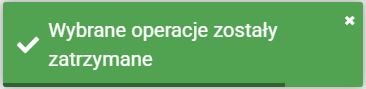 Komunikat o zatrzymaniu wielu operacji, czyli zarejestrowaniu pauzy dla wielu operacji