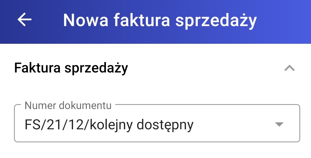 Jak Zmienić Numer Faktury Sprzedaży Baza Wiedzy Aplikacji Comarch Moje Br 4050