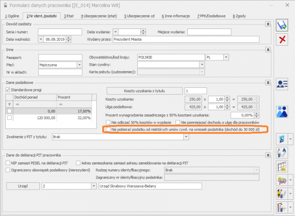 Płace i Kadry – Baza Wiedzy programu Comarch ERP Optima