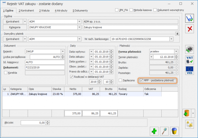 Księgowość Baza Wiedzy programu Comarch ERP Optima