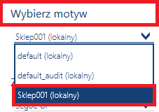 Wybierz motyw