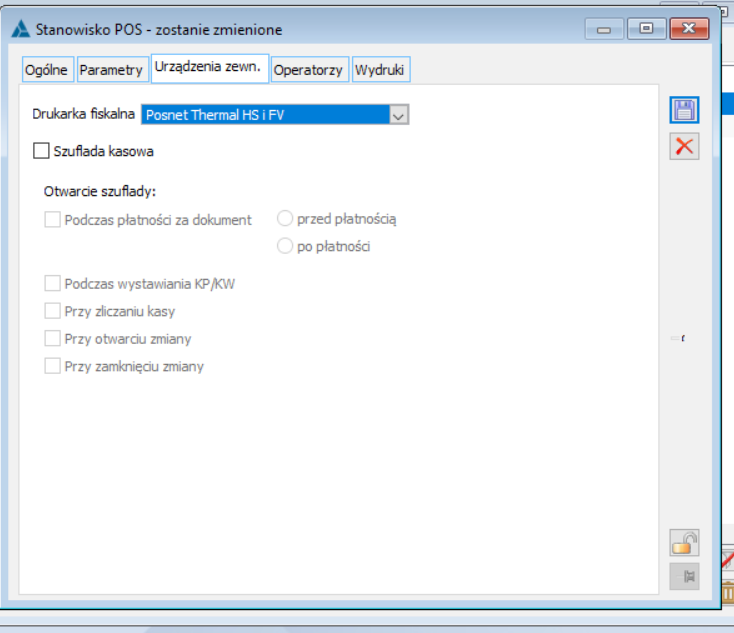 Konfiguracja stanowiska POS w Comarch ERP XL