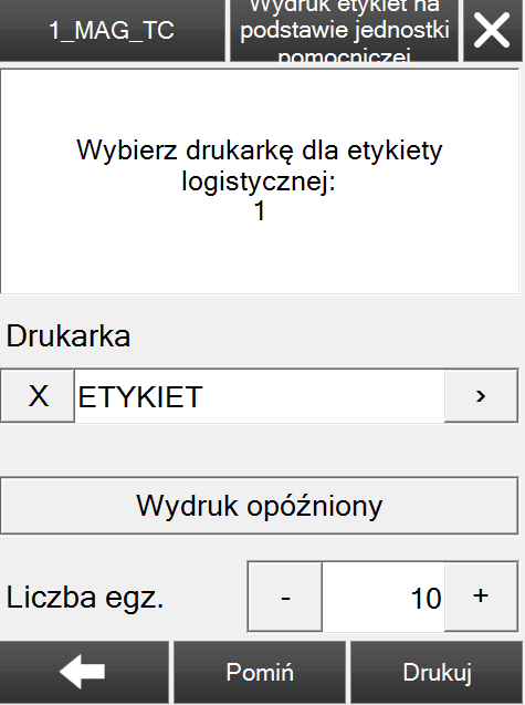 wydrukEtykietyLogistycznej100x2