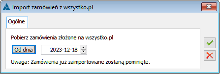 Parametry ręcznego importu ZS z wszystko.pl