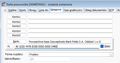 Karta pracownika