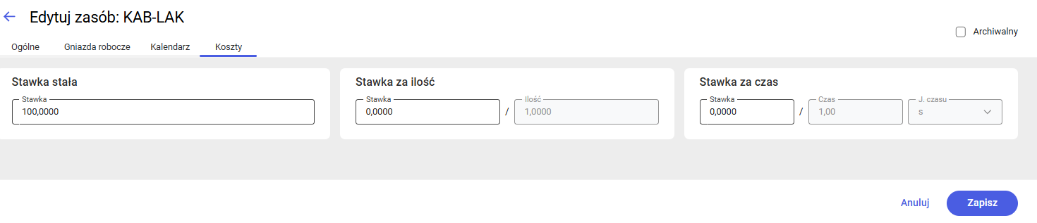 Zależności dotyczące pól w oknie