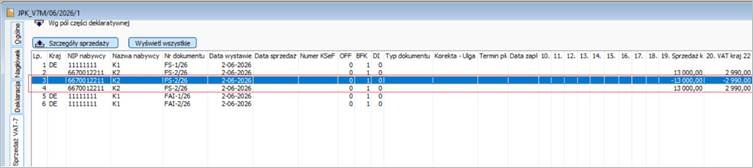 Plik JPK_V7M – Korekta Danych