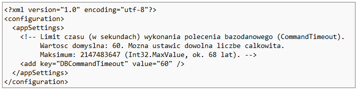 Zawartość pliku sterującego czasem wykonywania operacji wysyłki faktury do KSeF