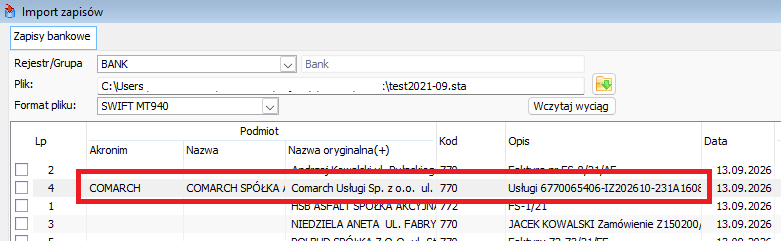 Identyfikacja kontrahenta po numerze KSeF