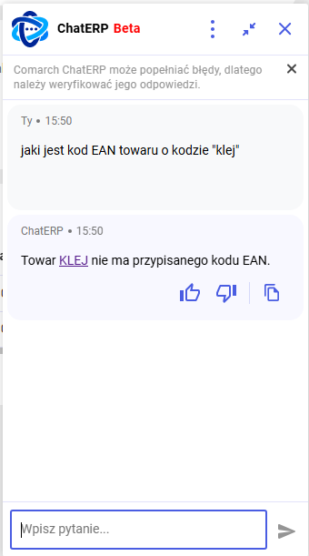 Ocenianie i kopiowanie treści odpowiedzi